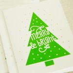 Screenprint Christmas Card