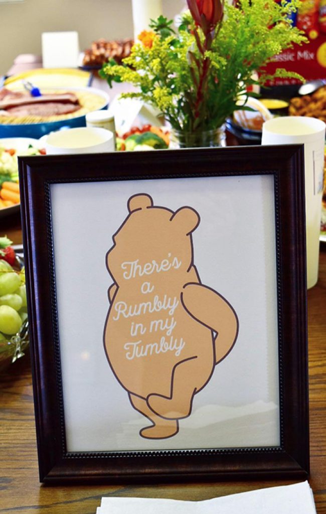 Winnie the Pooh baby shower